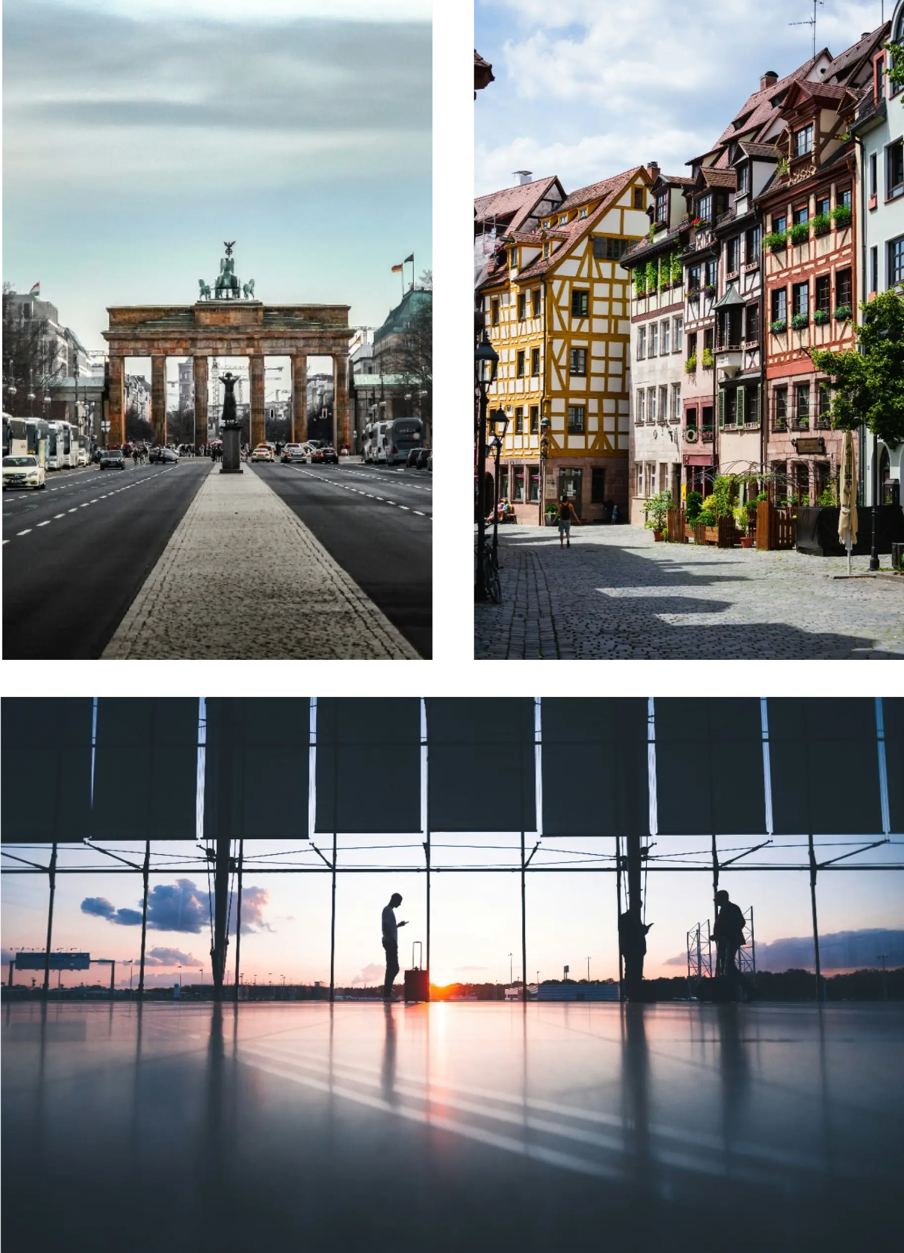 Unser Flughafentransfer-Service umfasst: