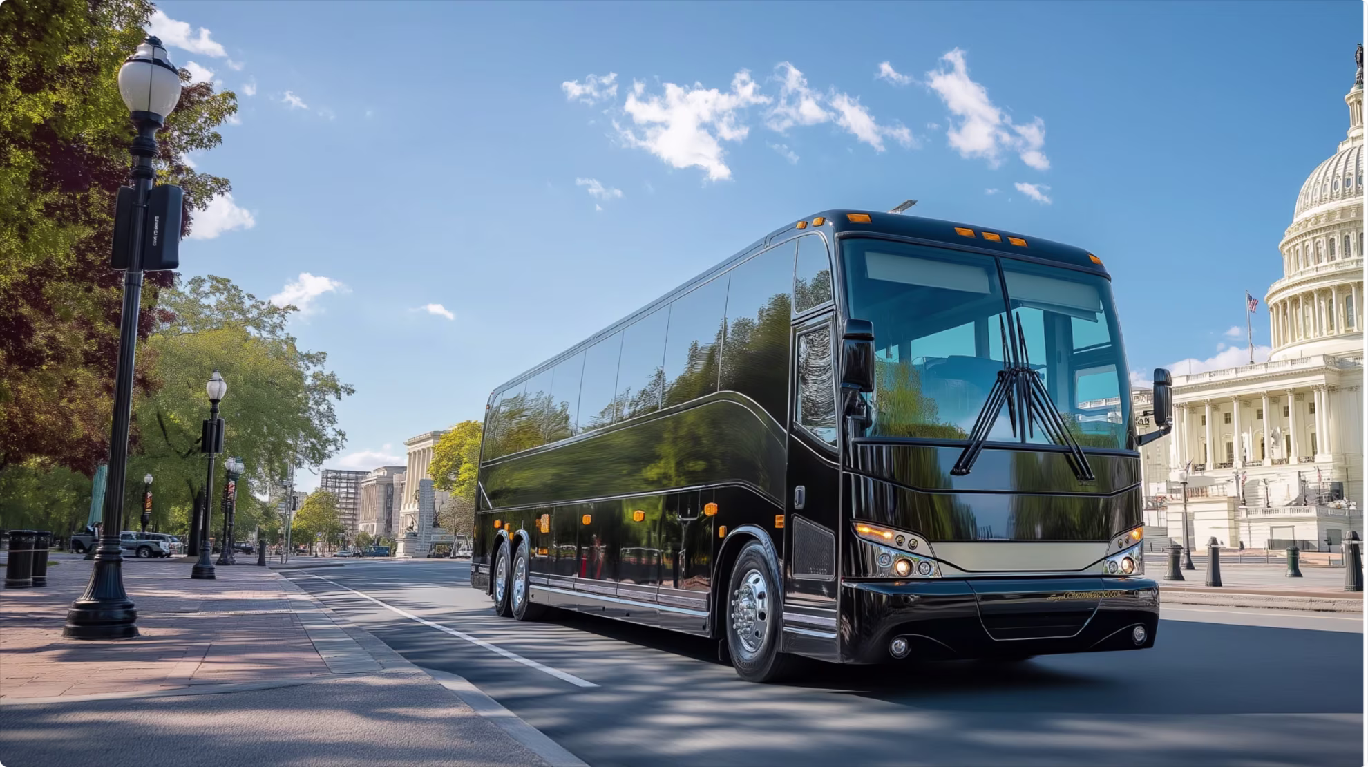 Charter Bus Rentals in Washington DC