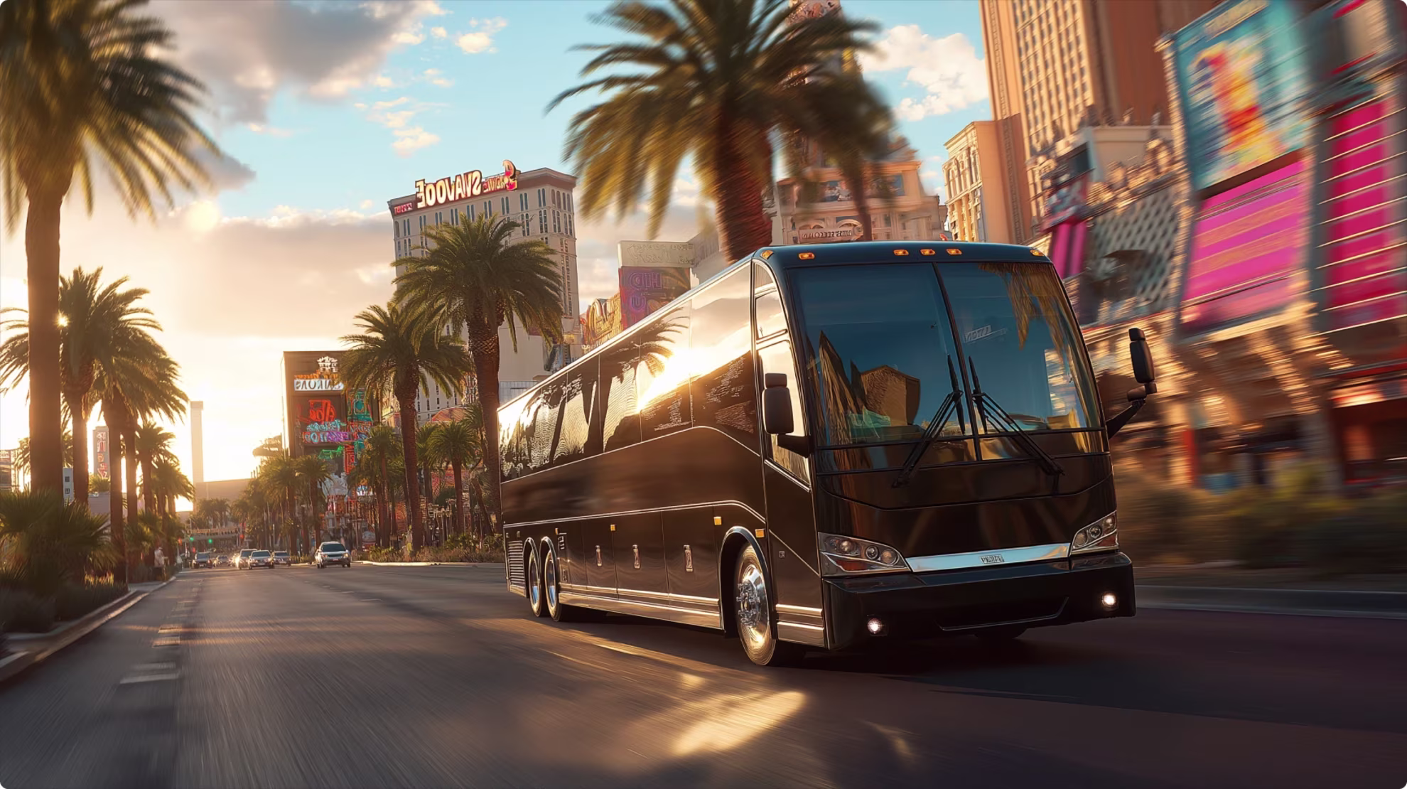 Charter Bus Rentals in Las Vegas