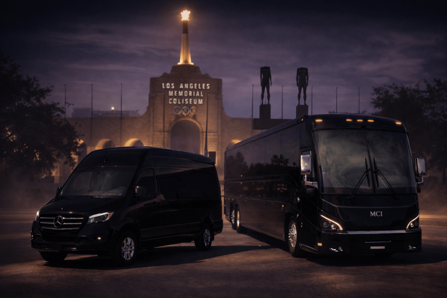 Los Angeles 2028: Moving the Masses — Charter Buses and Sprinter Vans in the Olympic Era