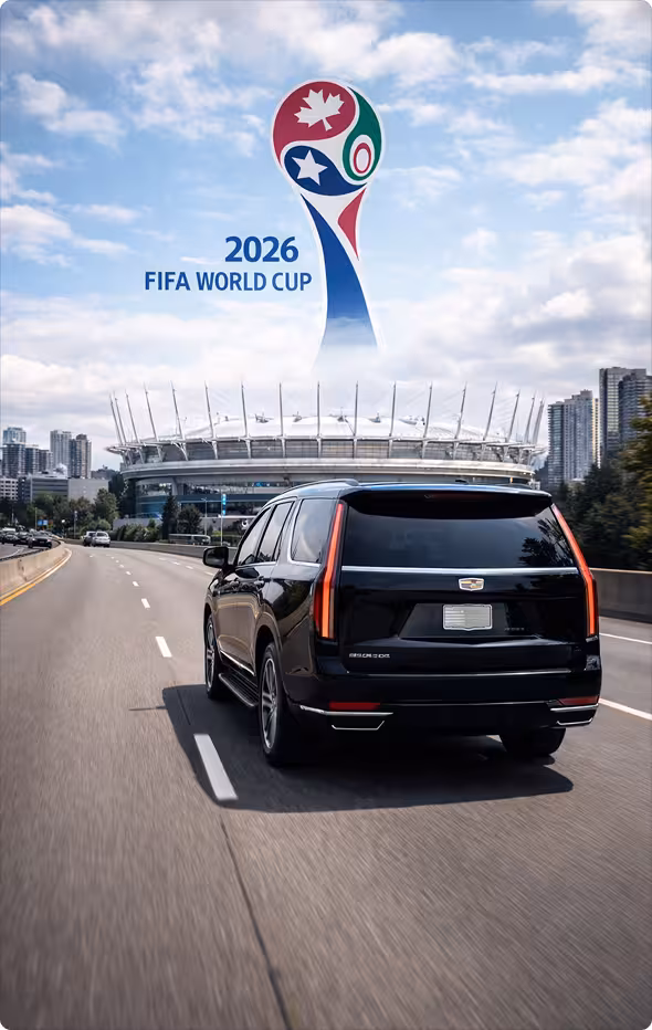 ## FIFA World Cup 2026 Canada Transportation by Bookinglane 

 Canada will welcome the world in the summer of 2026 as a proud co-host of the largest FIFA World Cup ever staged. For the first time in history, men's World Cup matches will be played on Canadian soil, with Toronto and Vancouver serving as the nation's two official host cities. Thirteen matches — ten group-stage fixtures and three knockout-round clashes — will take place across these two venues, drawing hundreds of thousands of international visitors to Eastern and Western Canada. 

 Navigating Canada's host cities during the tournament will require careful planning. Road closures near stadiums, heightened security perimeters, limited parking at venue sites, and surging demand for rideshare services will create significant transportation challenges. Whether you are a corporate sponsor attending hospitality events, a family traveling with children, a supporter group following your national team, or a VIP guest requiring discreet and punctual service, having dedicated ground transportation is essential to enjoying the World Cup without logistical stress. 

 Bookinglane offers premium chauffeur and car service for FIFA World Cup 2026 in Canada, with hourly and full-day bookings available in luxury sedans, SUVs, executive Sprinter Vans, limousine-style vehicles, and charter coaches. Professional drivers operate throughout the Greater Toronto Area and Metro Vancouver, ensuring seamless transfers between international airports, downtown hotels, fan festival zones, and official match venues.