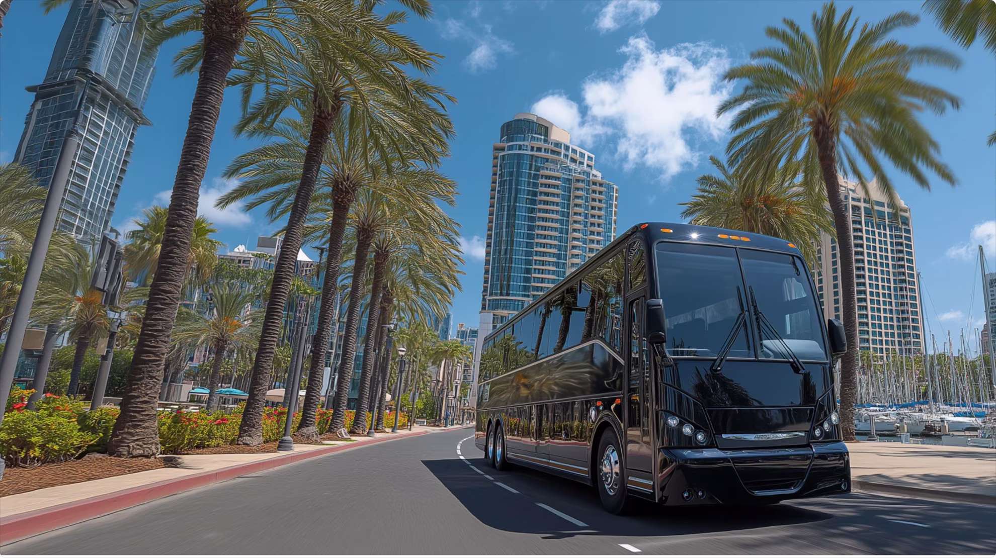 Charter Bus Rentals in San Diego