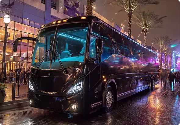 ## Transportation to Events Without Stress, Anytime, Anywhere
Planning an event?
Don’t stress the travel logistics. Whether it’s a corporate conference, a family reunion, or a private celebration, Bookinglane makes it easy to get your group from point A to point B with reliable, professionally arranged event transportation.
Need a stylish shuttle or a full-size bus? Whether it’s for a small gathering or a major event, we offer tailored charter bus rental solutions that keep your guests comfortable, on schedule, and together—no matter the destination.