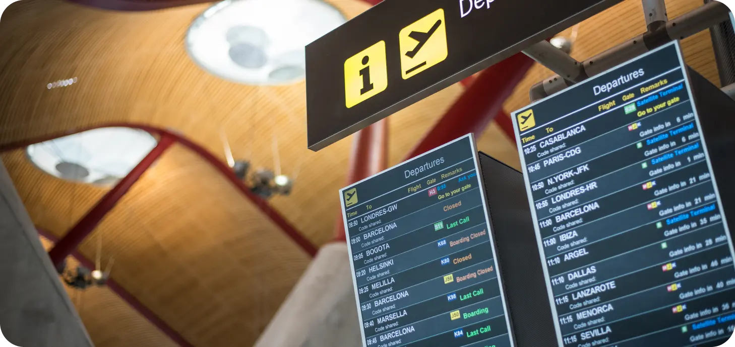 Experience unmatched flexibility with our airport transportation.