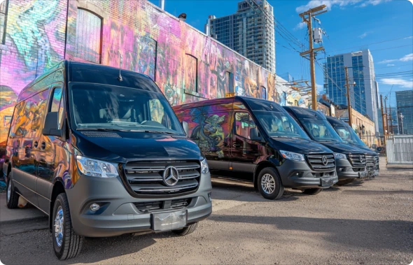 ## Rent a Minibus or Full-Size Bus in Denver

No matter the group size or event, Bookinglane offers flexible vehicle options through our trusted transportation partners. Minibus rentals in Denver are ideal for groups of up to 24 people—perfect for brewery hops, short shuttles between venues, or day trips to Boulder or Mission Ballroom.

For larger groups, you can choose from mid-size charter buses or full-size coaches that seat up to 56 passengers. These vehicles are designed for comfort with clean interiors, climate control, reclining seats, Wi-Fi, and plenty of luggage space—ideal for ski trips to Breckenridge, student travel, or university tours around Denver.