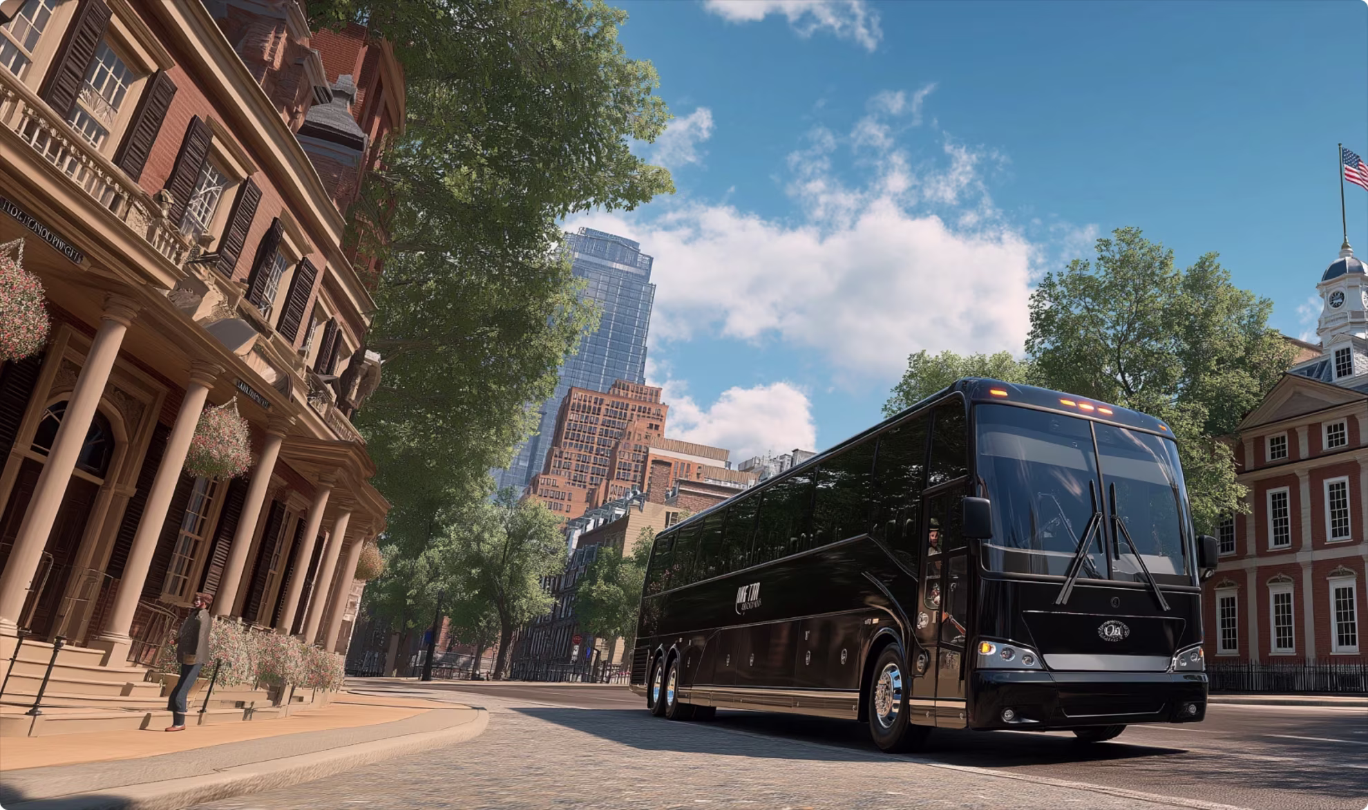 Charter Bus Rentals in Philadelphia