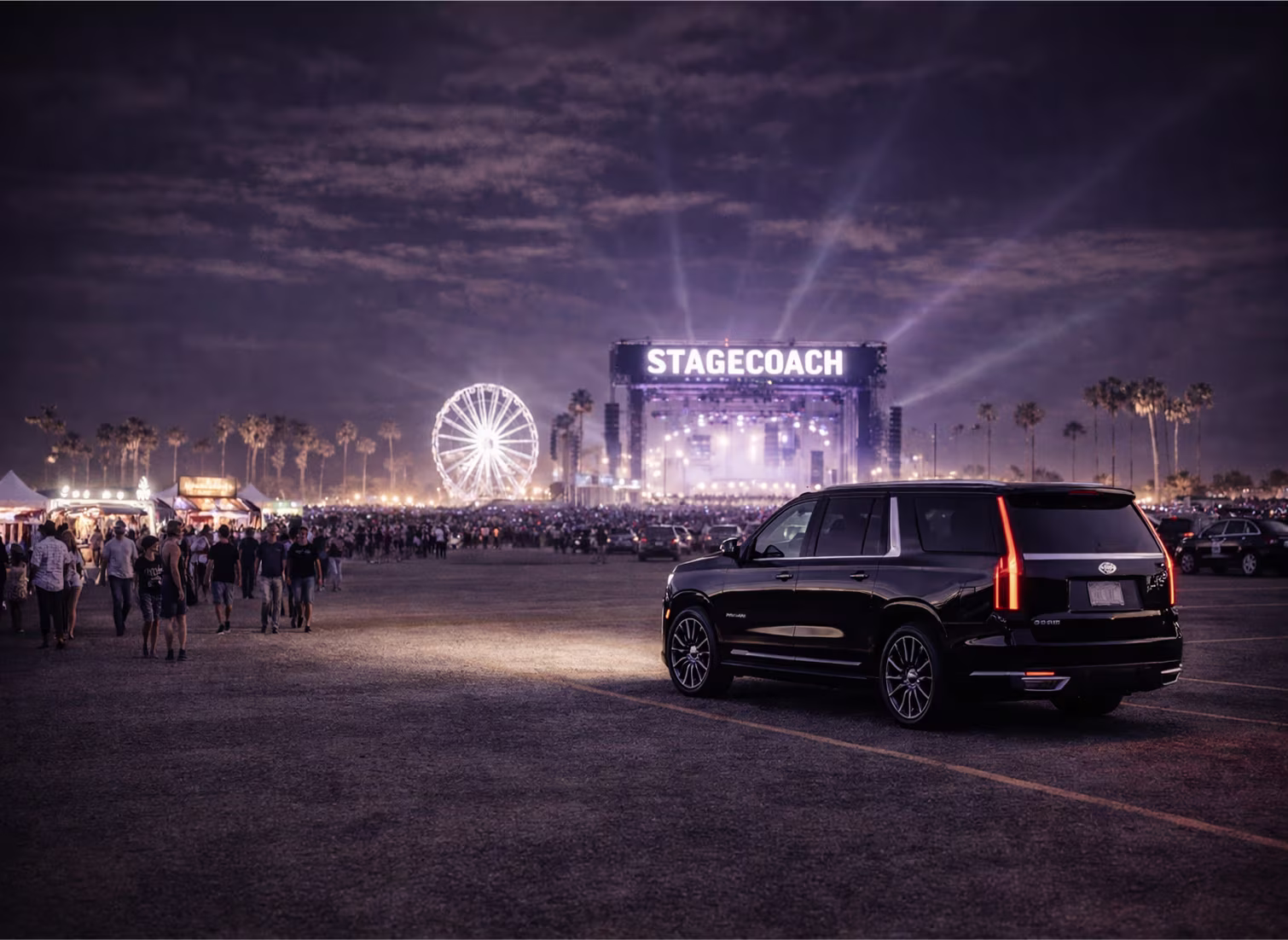 Premium Car Service for Stagecoach 2026 <br class="hidden md:block"/> in Indio | April 24–26