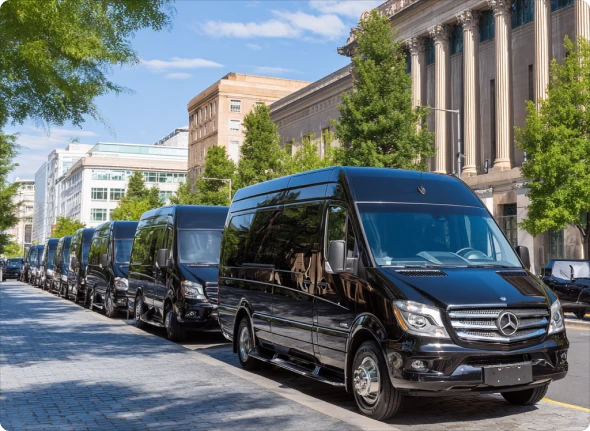 ## The Right Bus Size for Any Group

No matter the size of your group or the nature of your event, Bookinglane offers a range of vehicle options through our network of vetted charter bus partners. Our minibus rentals in Washington, DC are perfect for smaller groups of up to 24 passengers—ideal for campus visits, team outings, or family reunions. For larger groups, we provide mid-size charter buses for 30 to 40 passengers, and full-size coaches that can accommodate up to 56 travelers.

Each vehicle is outfitted with modern amenities, including Wi-Fi, climate control, reclining seats, power outlets, and spacious luggage storage. Whether you’re coordinating a full-size bus for a multi-day student trip or a mid-size charter for a business event, Bookinglane helps ensure a smooth, professional ride across the DC metro area.