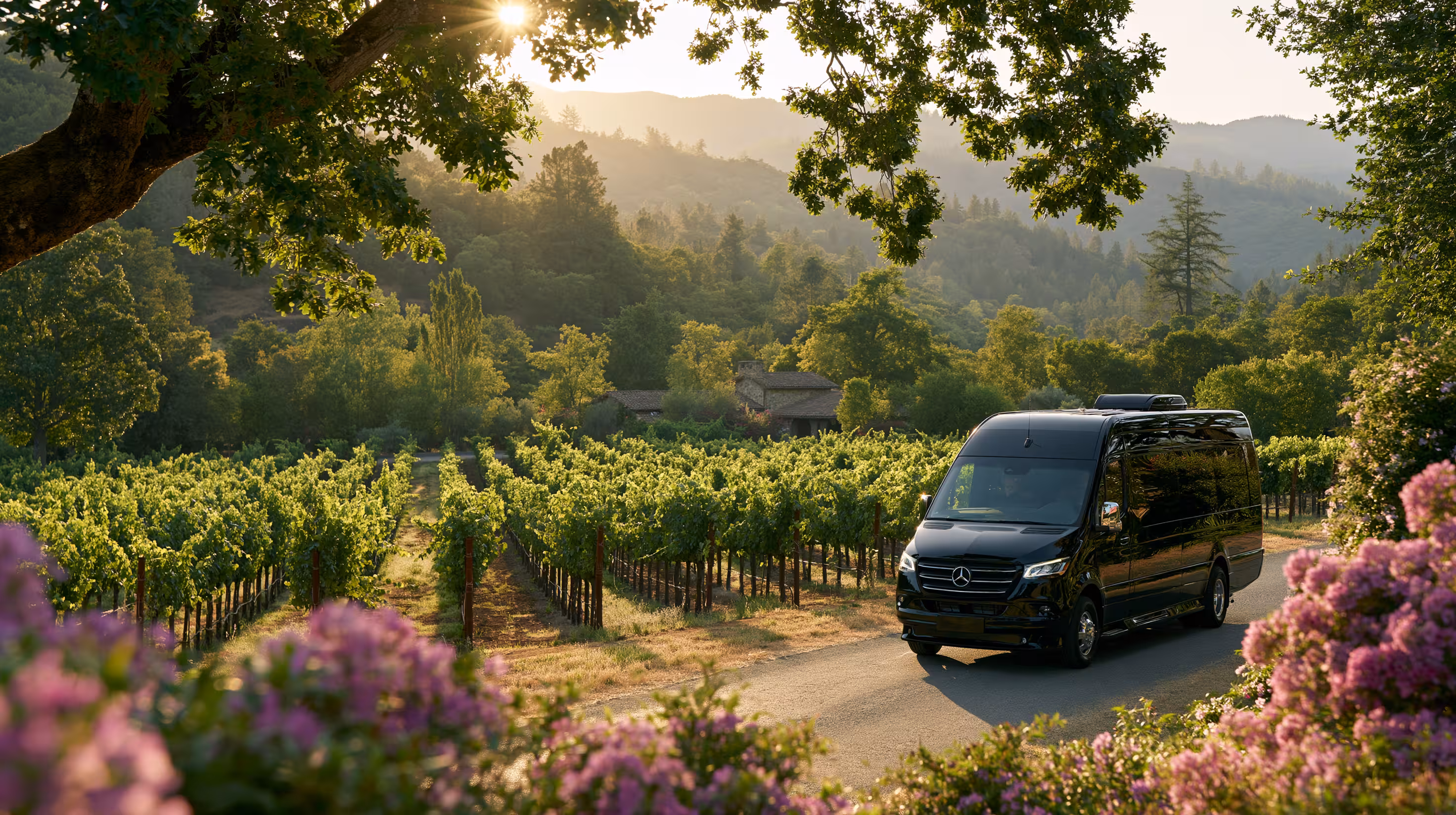 Napa Valley Group Transportation: Why a Sprinter Van Beats Splitting Into Multiple Cars for a Wine Country Weekend