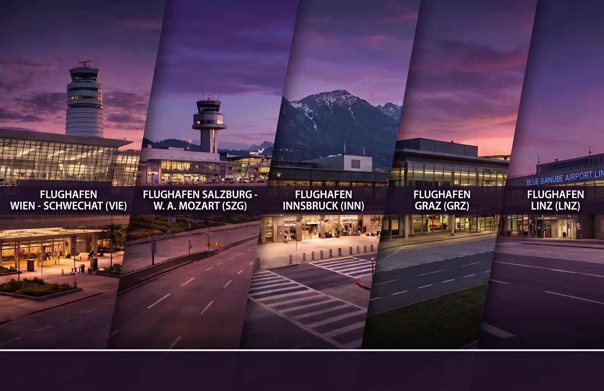 Flughafentransfer vom Flughafen Linz (LNZ) nach Linz
