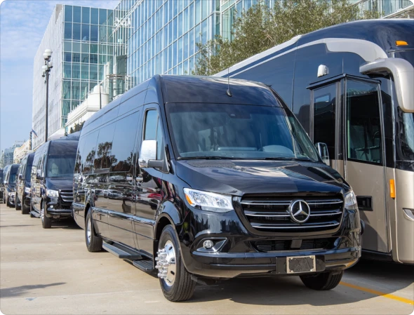 ## Rent a Minibus or Full-Size Bus for Any Group

Bookinglane offers a range of vehicle options tailored to the size and needs of your group. If you’re headed to a jazz club crawl or attending a convention at the Ernest N. Morial Convention Center, a minibus rental is ideal for groups of up to 24 passengers—perfect for short trips and quick shuttles.

For larger groups, our mid-size charter buses accommodate up to 40 passengers, while full-size charter buses seat up to 56. These buses are great for school trips, business retreats, and sports team travel. Each vehicle comes equipped with modern amenities like Wi-Fi, climate control, reclining seats, and overhead storage to keep your group connected and comfortable throughout the journey.