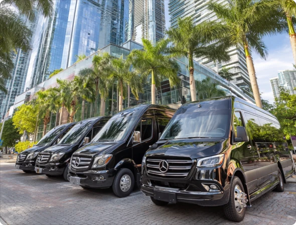 ## Miami Has Minibus and Full-Size Charter Bus Rentals

Bookinglane offers a variety of transportation options to meet your group’s needs. Our minibus rentals in Miami are ideal for smaller groups of up to 24 people. Whether you're planning a local outing, heading to a night out in Brickell, or arranging airport transfers for a team-building day in Coconut Grove, a minibus offers convenience and flexibility.

For larger groups, we also offer mid-size and full-size charter buses that can accommodate up to 56 passengers. These are perfect for school field trips to Zoo Miami, shuttle service to conventions at the Miami Beach Convention Center, or group getaways to the Florida Keys. Every vehicle includes clean interiors, reclining seats, climate control, Wi-Fi, and professional drivers who know the city inside and out.