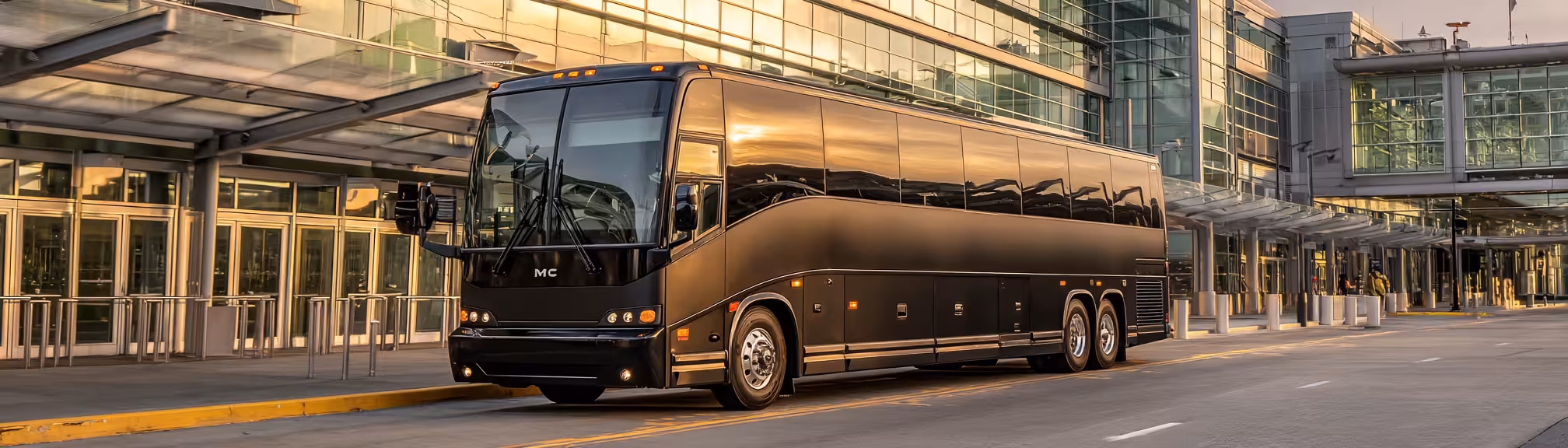 ## Charter Bus Service for Apple WWDC - Group Transfers Made Easy

Charter buses serve large corporate groups, university delegations, and organizations bringing substantial teams to WWDC. Our charter bus service accommodates groups up to 56 passengers through a network of licensed, insured operators, providing coordinated transportation for the entire conference experience from airport arrivals through final departures.

Charter buses are available in several configurations to match different group sizes. The Limo-Style Bus features premium leather seating, ambient lighting, and audio-visual systems that can display presentation materials or Apple keynote streams during travel — designed for corporate VIP groups and executive teams. The Mini Coach serves groups up to 28 passengers with comfortable reclining seats, climate control, and onboard restrooms for longer journeys from San Francisco or distant Bay Area locations.

The Mid-Size Motorcoach accommodates groups up to 35 passengers with substantial luggage capacity in underfloor storage bays, plus amenities including Wi-Fi, power outlets, and overhead storage. This configuration works well for university computer science departments, large development teams, or corporate groups managing both conference attendance and supplementary Bay Area activities. The Full-Size Executive Coach provides transportation for groups up to 56 passengers with premium seating, exceptional legroom, climate systems with individual controls, restrooms, and entertainment systems.

Every charter bus includes a professional driver experienced in managing large group logistics and corporate event timing. The substantial luggage capacity proves essential for groups arriving directly from airports or departing for flights after conference sessions, with secure storage for belongings, conference materials, and technology equipment. Charter buses provide economical per-person transportation for large groups while delivering coordination throughout WWDC. Your team arrives together, departs together, and can use travel time for meetings, discussions of keynote announcements, or collaborative review of new technologies revealed during the conference.