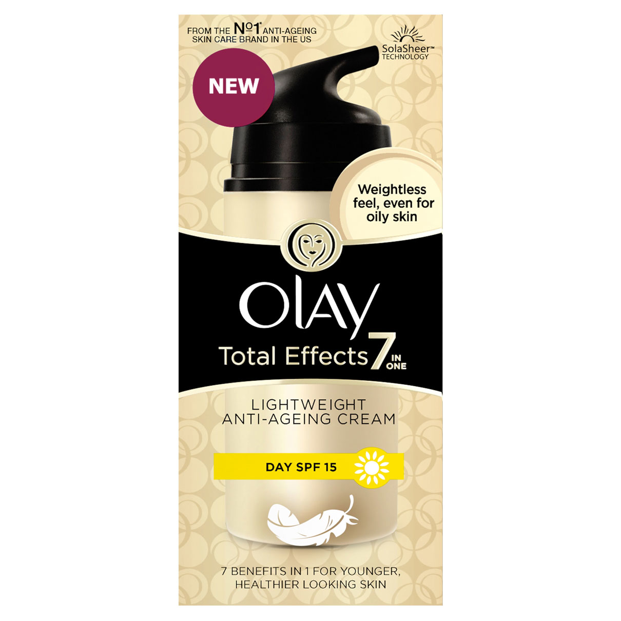 Olay Total Effects Lightweight Anti Ageing Moisturizer with SPF 15