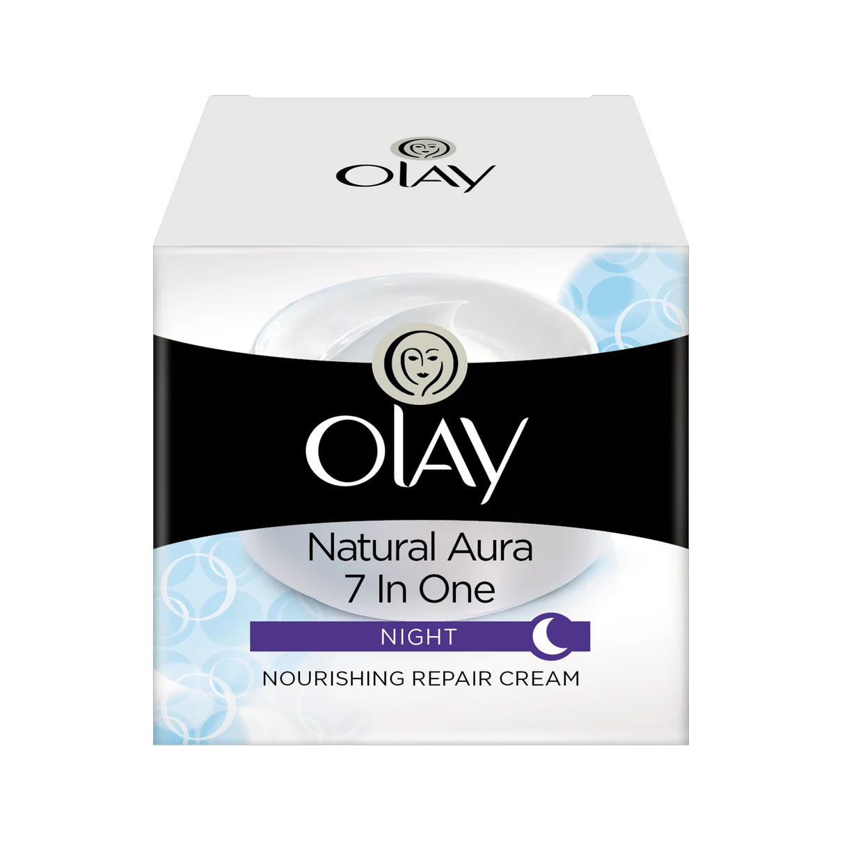 PDP IN - Olay Natural Aura 7 IN ONE Night Nourishing Repair Cream SI1