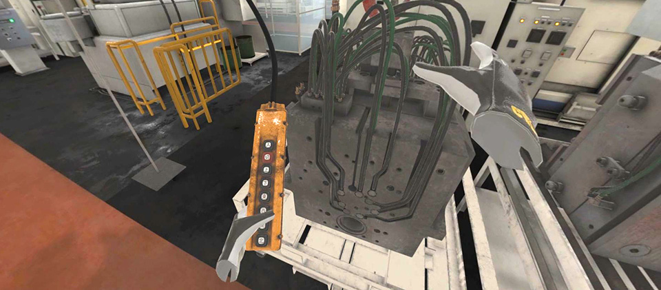 積木建設のVR研修コンテンツ
