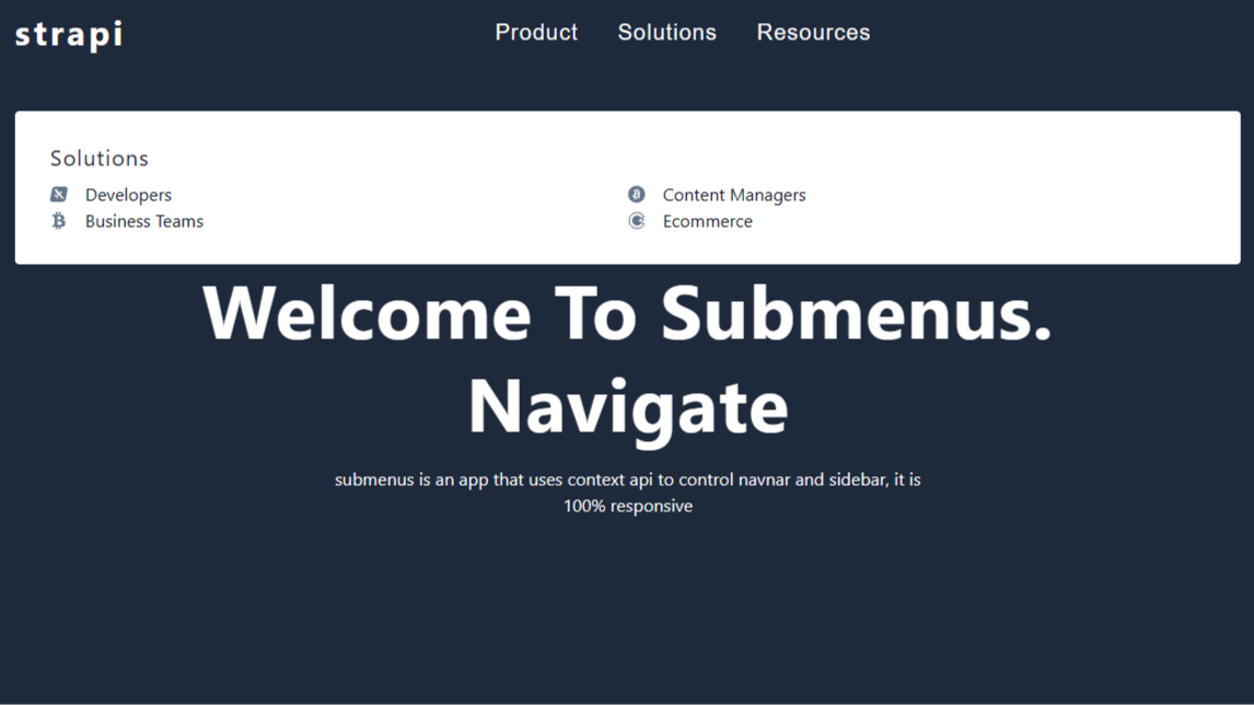 Sub Menus