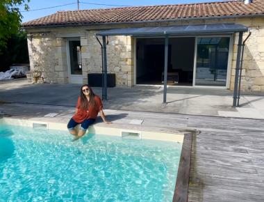 Blanquefort Caychac - Maison 7 pièces familiale avec piscine sur un vaste terrain et grand garage