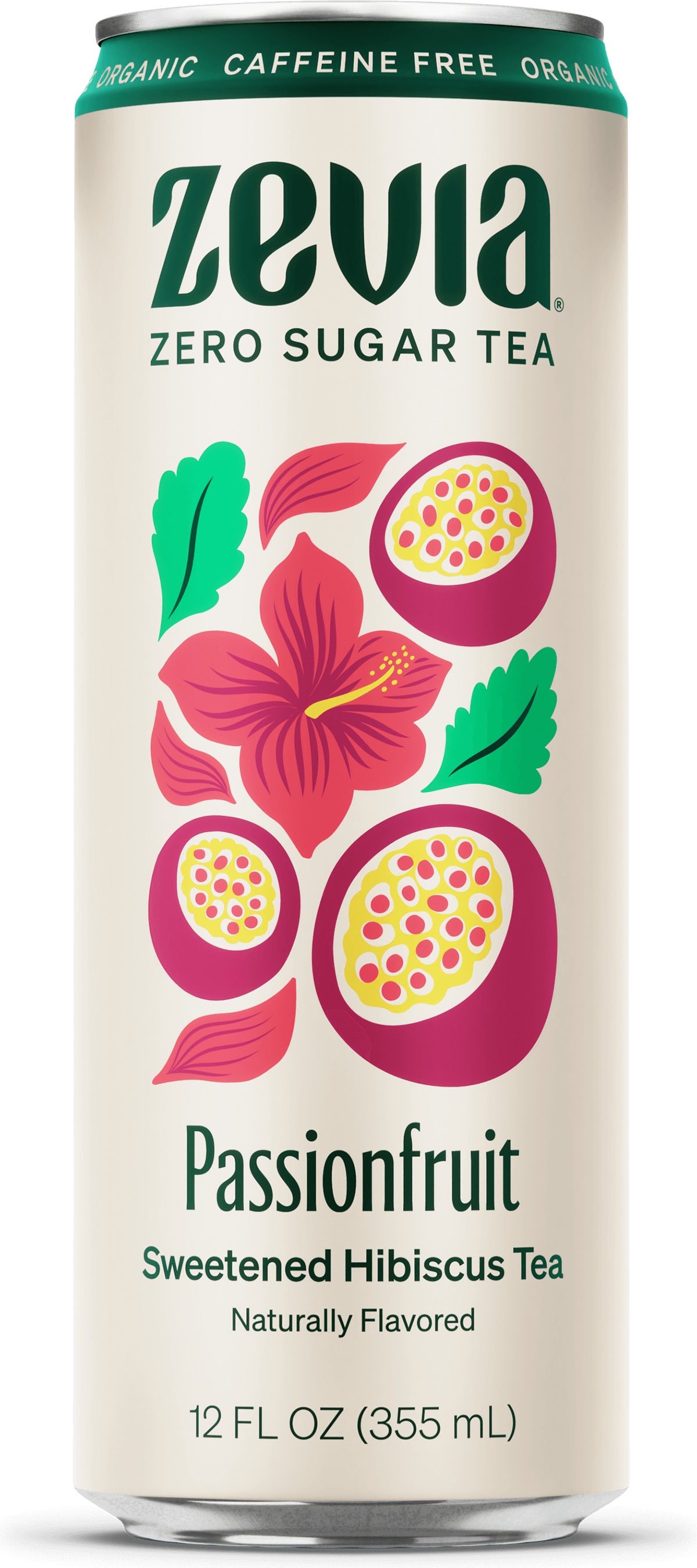 Passionfruit Hibiscus Tea Organic Zero Sugar, Zero Calorie Tea