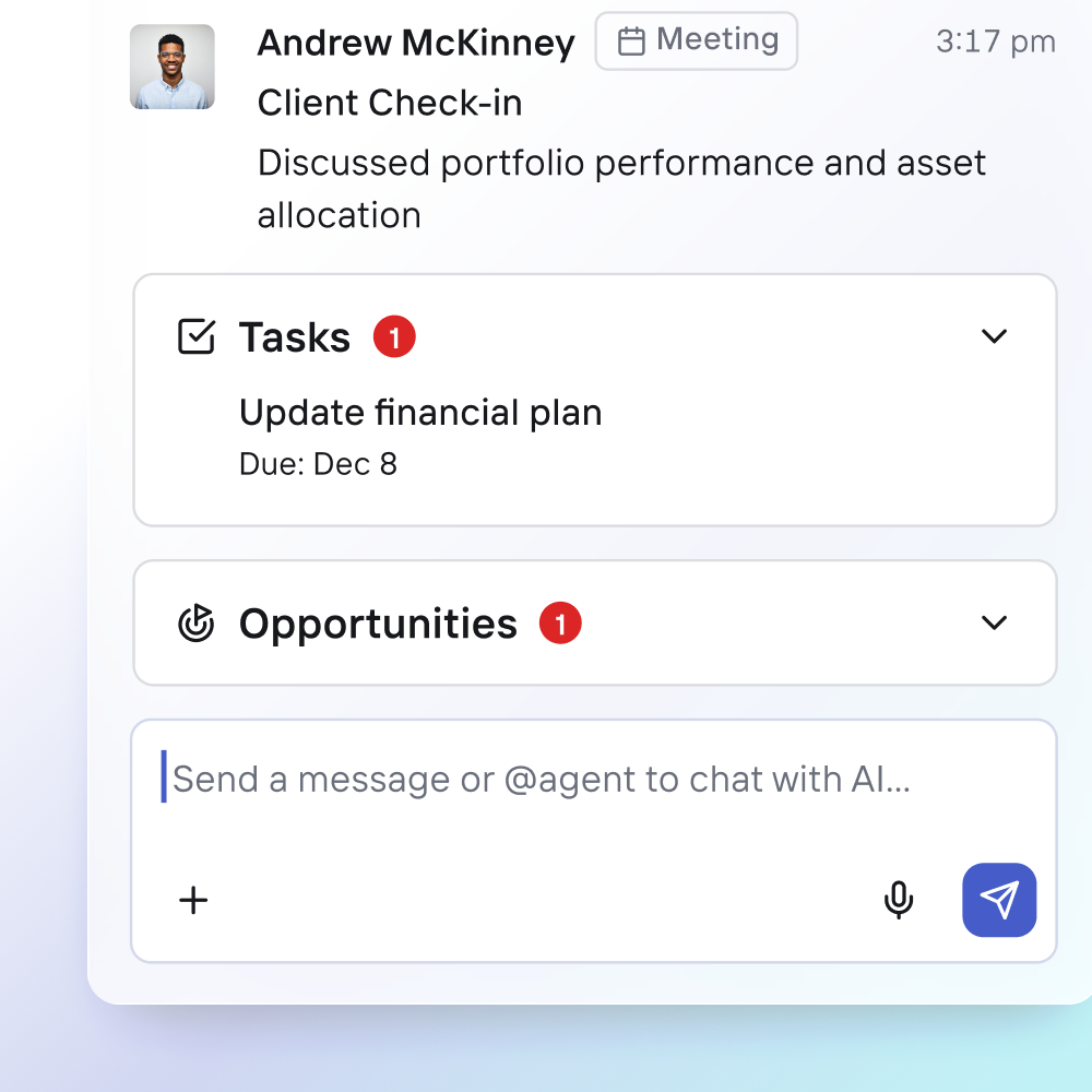 One Stream for the Entire Firm