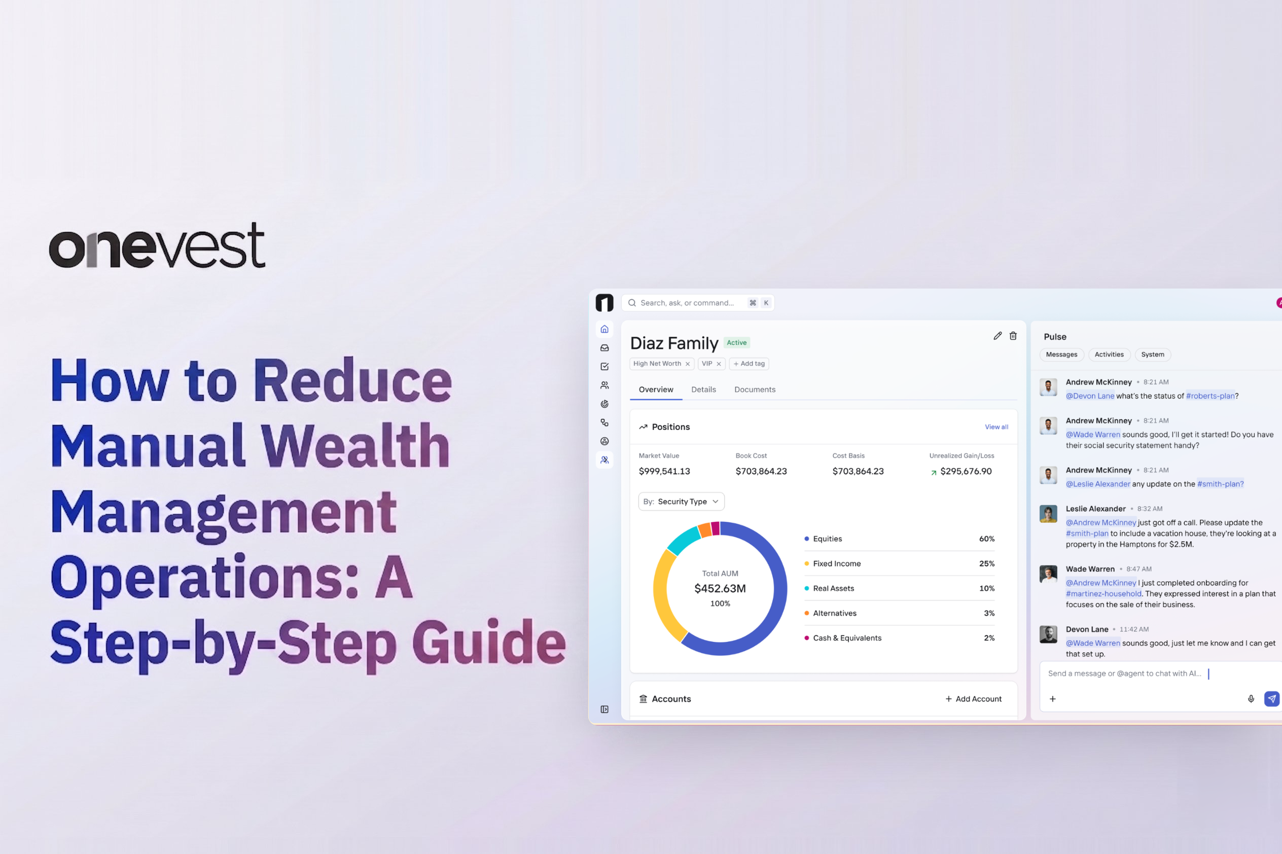 How to Reduce Manual Wealth Management Operations