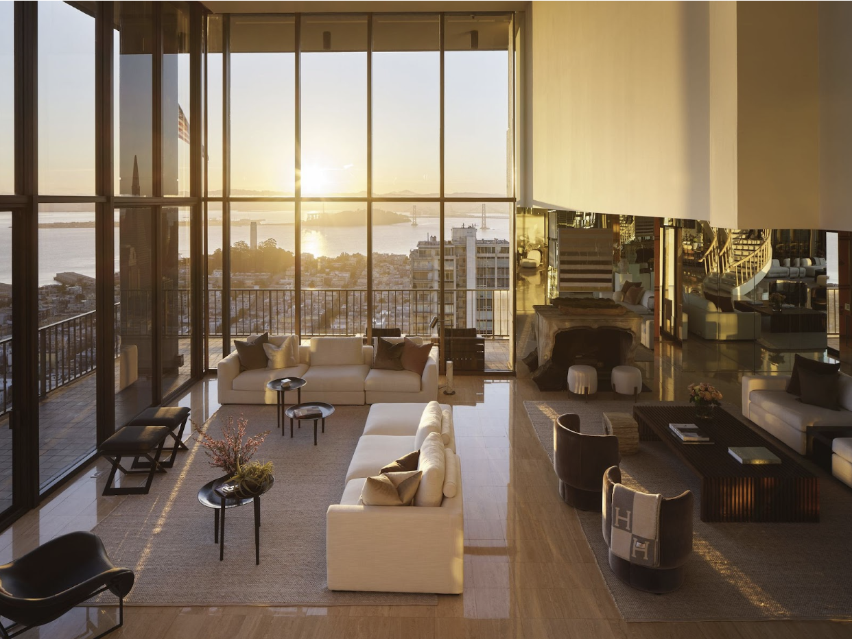 San Francisco home of former secretary of state George Shultz with bay views
