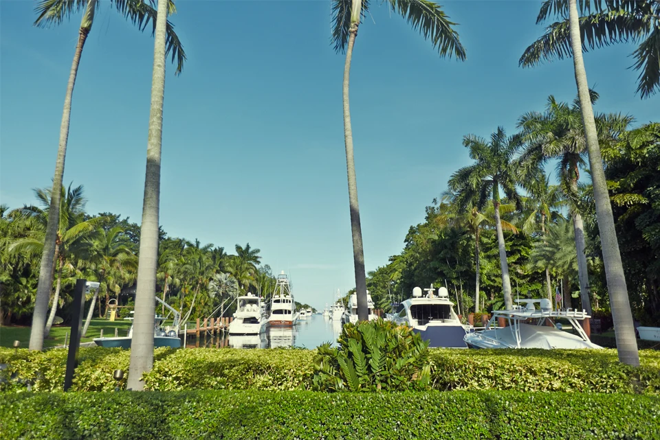 Water and boats