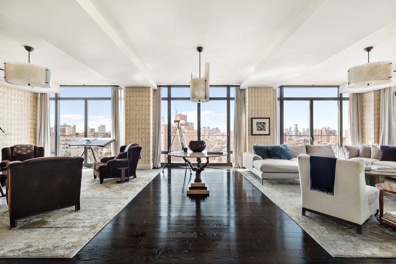 Condo formerly owner by Bon Jovi features panoramic views of lower Manhattan