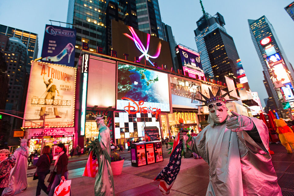 Theater District em Nova York 