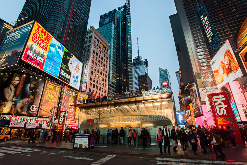 Theater District em Nova York 