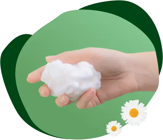 Fibras orgánicas  súper absorbentes DT