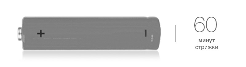 Триммер Braun Ear&Nose EN10 работает от обычных батареек.