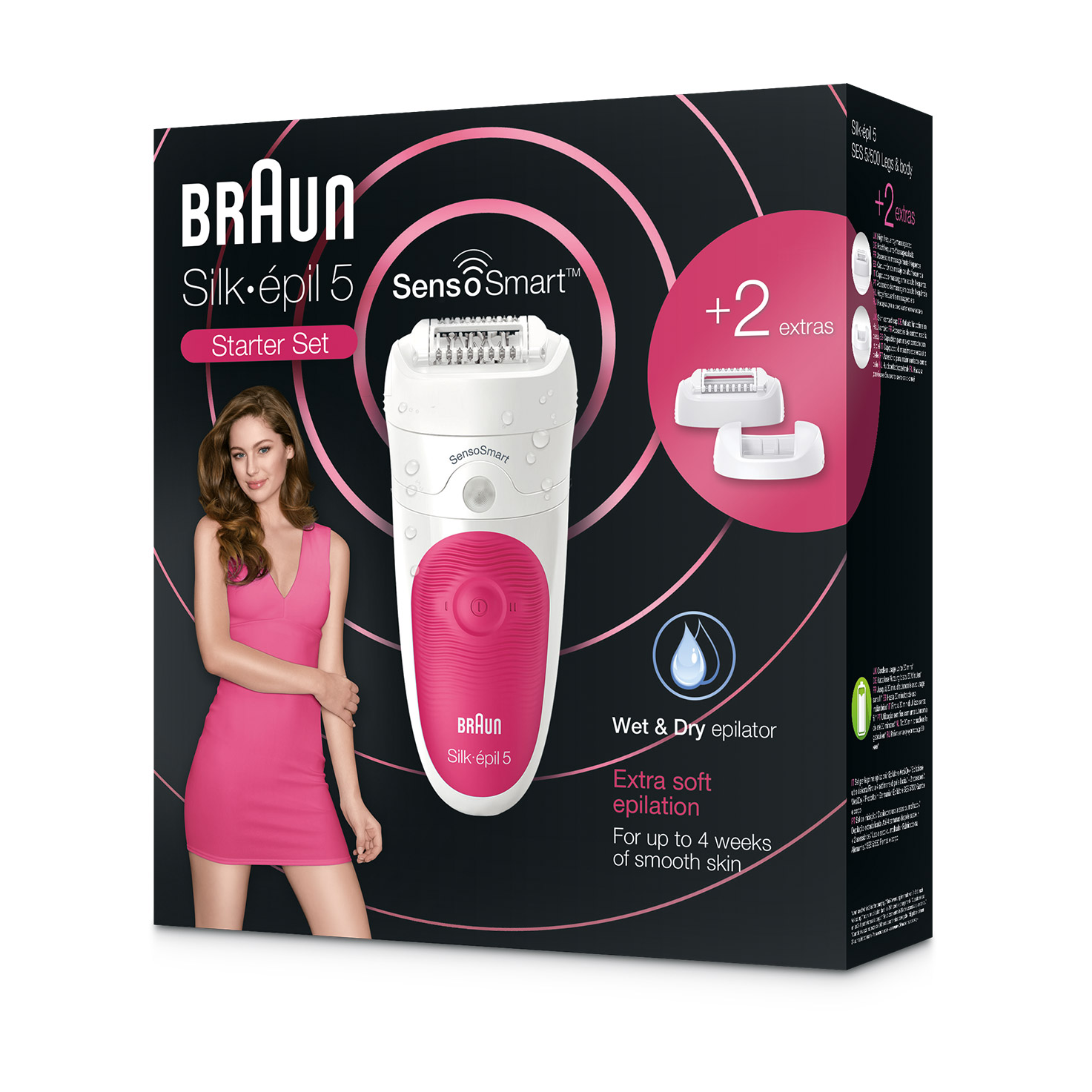 Braun Silk-épil 5 5-531 epilator packaging