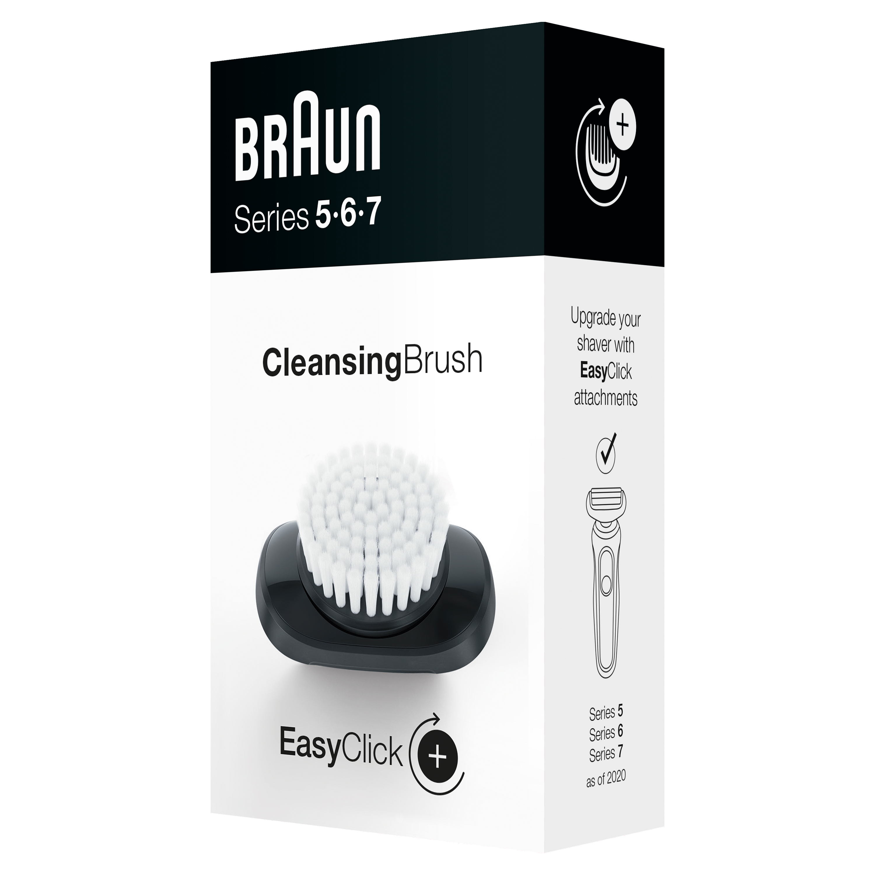 Очищающая щеточка EasyClick для электробритв Braun Series 5, 6 и 7