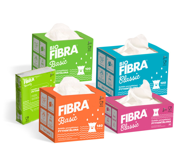 FIBRA pakkaukset