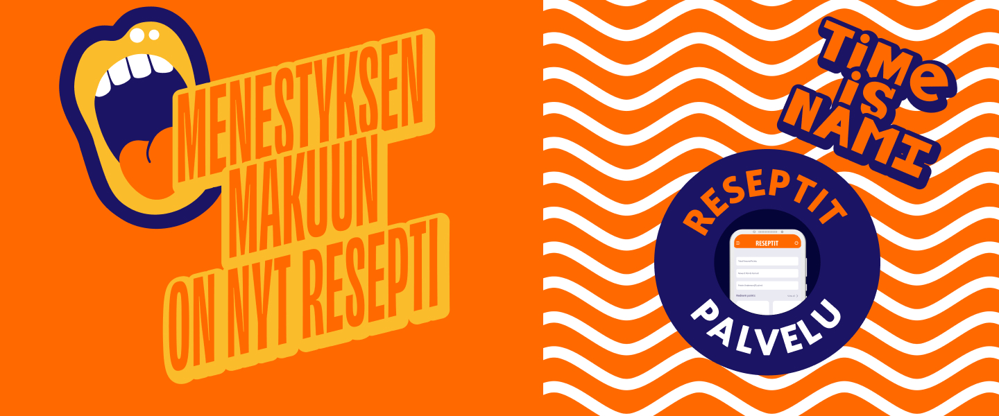 Reseptit-palvelu header