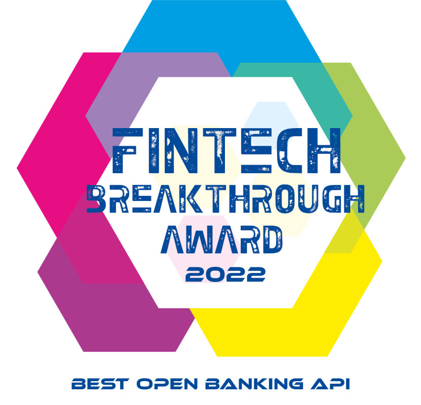 A FinTech Breakthrough Award winner badge 
