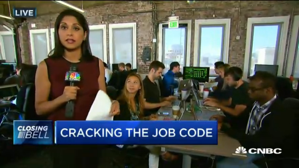 CNBC Investigates Why Some Students Choose Hack Reactor Over College's Image