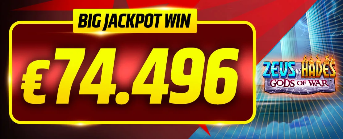 🤑 Jackpot: €74,496! 🤑