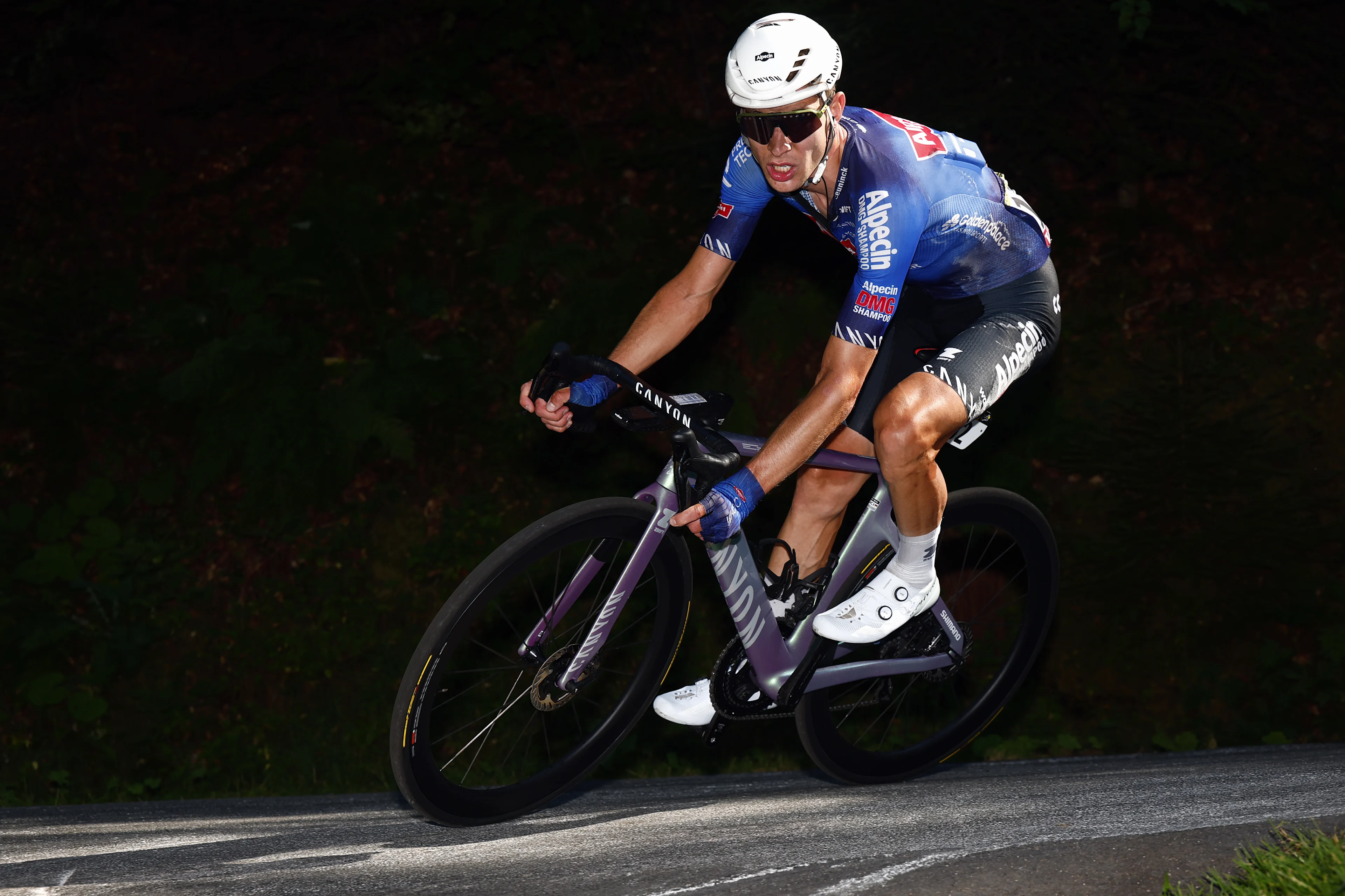 Dutch Pascal Eenkhoorn of Soudal Quick-Step pictured in action during the stage 10 of the 2026 Tour de France cycling race, a stage of 167km from Aurillac to Le Lioran, on Tuesday 14 July 2026. The 113th edition of the Tour de France starts on Saturday 4 July in Barcelona, Spain, and will finish in Paris, France on the 26th of July. BELGA PHOTO POOL LUCA BETTINI