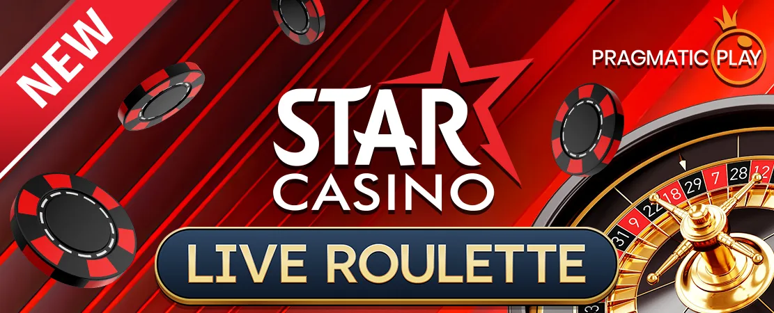 🎰 En exclusivité sur Starcasino ! La Roulette Starcasino de Pragmatic Play ! 