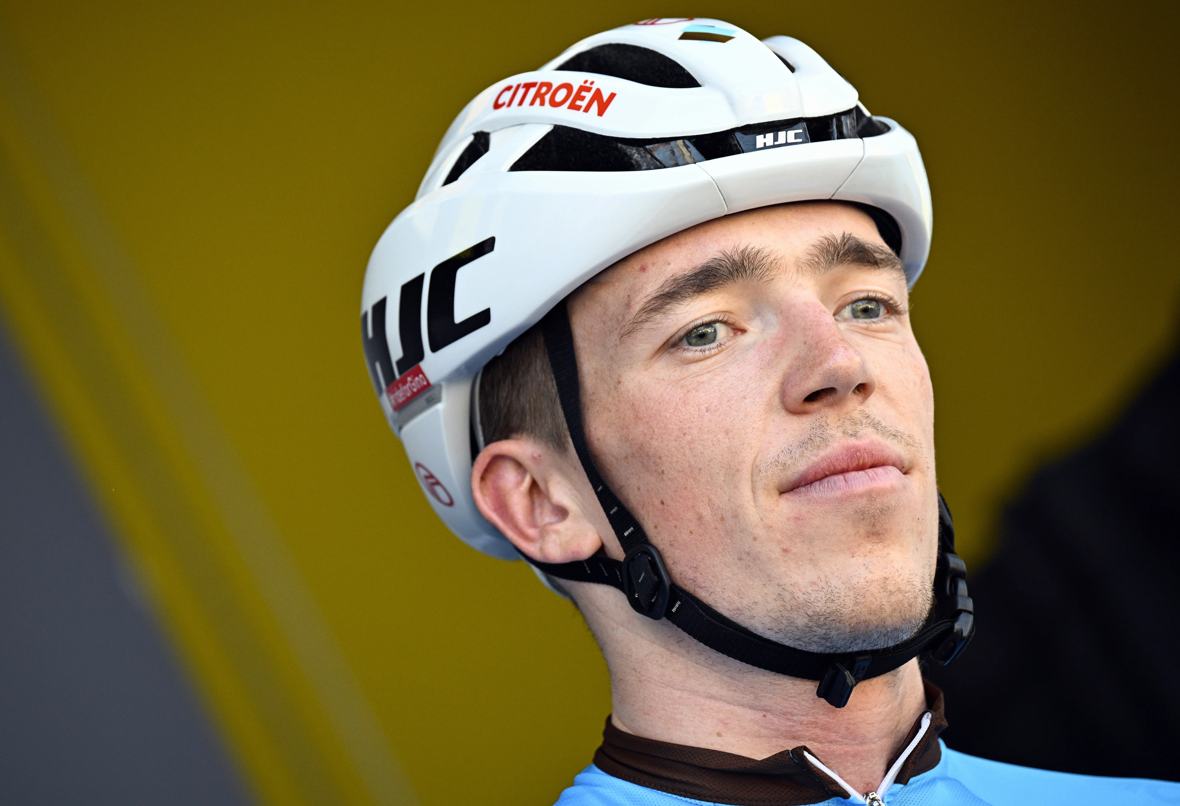 Belgian Stan Dewulf of AG2R Citroen Team pictured at the start of stage 7 of the Tour de France cycling race, a 169,9 km race from Mont-de-Marsan to Bordeaux, France, Friday 07 July 2023. This year's Tour de France takes place from 01 to 23 July 2023. BELGA PHOTO JASPER JACOBS