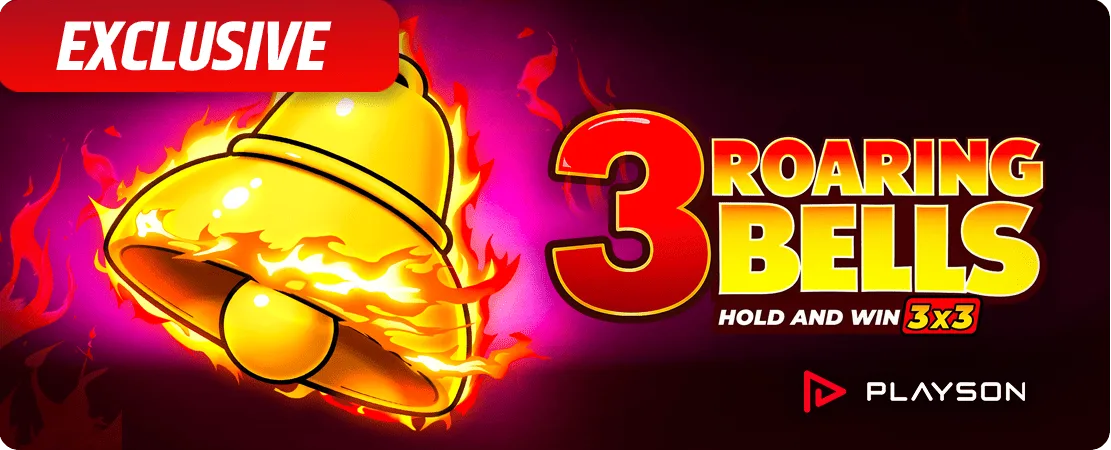 🔔 New exclusive: 3 Roaring Bells Hold and Win
