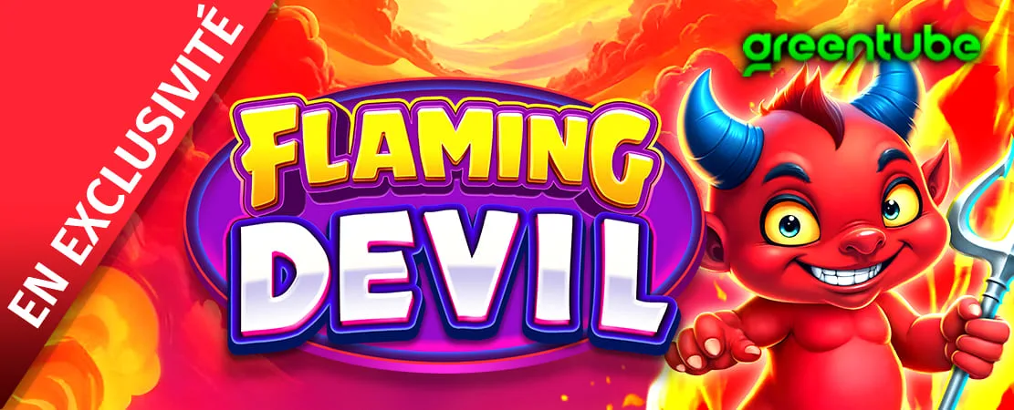 😈 Flaming Devil de Greentube - Uniquement chez Starcasino