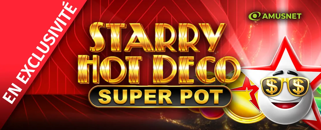 ⭐ Starry Hot Deco Super Pot – la dernière machine à sous Starcasino