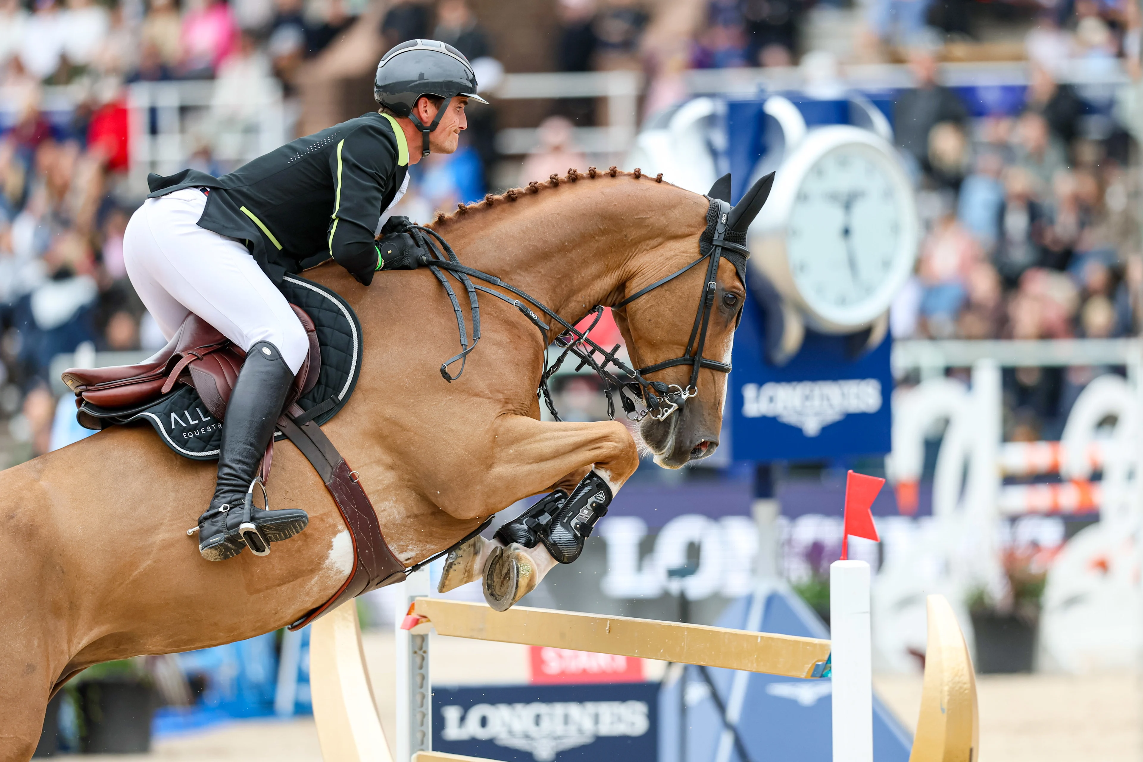 ATTENTION EDITORS - HANDOUT PICTURES - EDITORIAL USE ONLY - MANDATORY CREDIT 'LONGINES GLOBAL CHAMPIONS TOUR' Handout pictures released on Sunday 30 June 2024, by Longines Global Champions Tour shows Olivier Philippaerts and his horse H&M Miro in action at their equestrian event in Stockholm, Sweden. *** Belga and Belga Editorial Board decline all responsibility regarding the content of this picture. *** BELGA PHOTO HAND OUT LONGINES GLOBAL CHAMPIONS TOUR