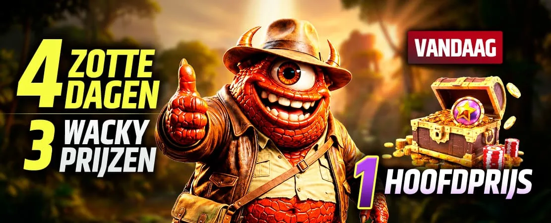 🤪 Wacky Crazy Missies bij Starcasino: 4 dagen, tot 4 prijzen