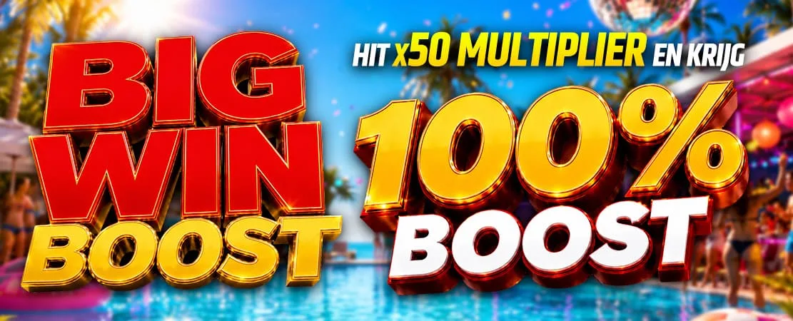 😎 NIEUW: Big Win Boost