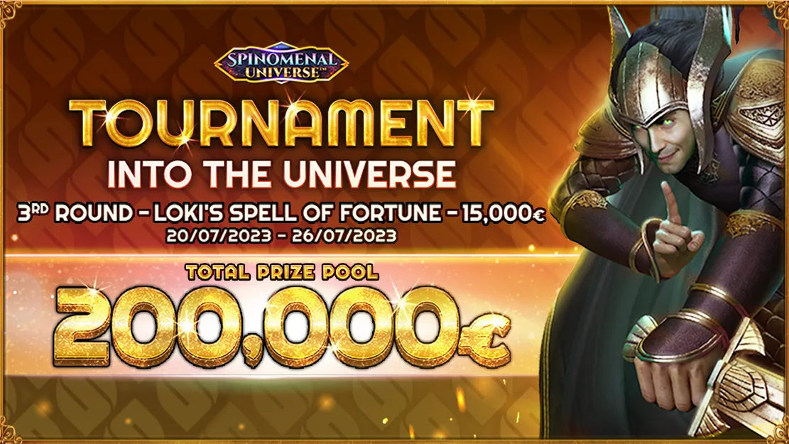 🚀 Into the Universe Tournament - €200.000 - Loki's Spell of Fortune