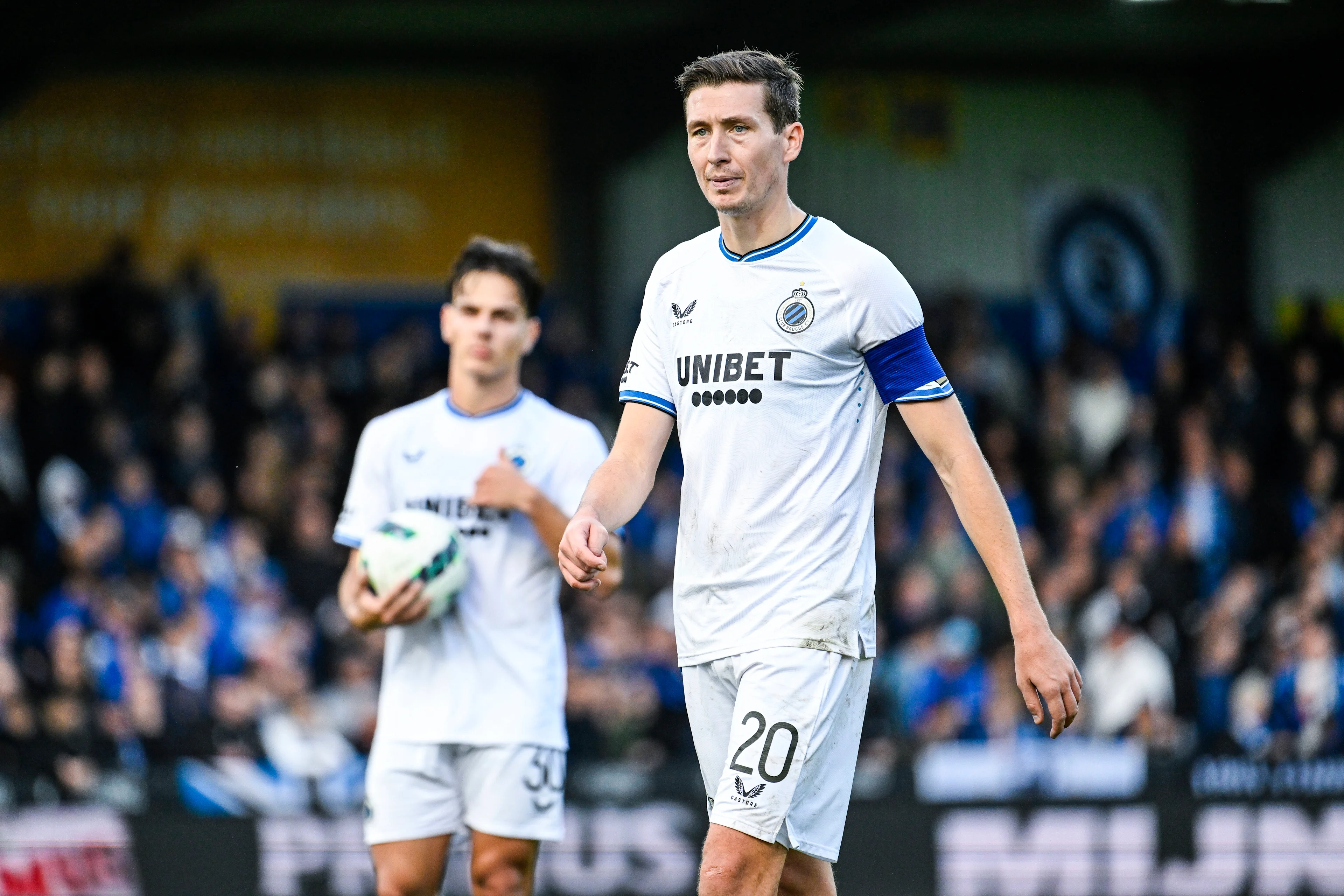 Club's Hans Vanaken pictured during a soccer match between KVC Westerlo and Club Brugge, Saturday 19 October 2024 in Westerlo, on day 11 of the 2024-2025 'Jupiler Pro League' first division of the Belgian championship. BELGA PHOTO TOM GOYVAERTS